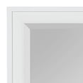 thumbnail image 5 of DesignOvation Bosc Framed Decorative Rectangle Wall Mirror, 28 x 40, White, Transitional Rectangular Vanity Mirror for Use as Bathroom Mirror for Over Sink or Refined Entryway Mirror, 5 of 7