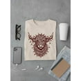 thumbnail image 3 of Highland Cow Christmas Lights T-shirt Men's, 3 of 4