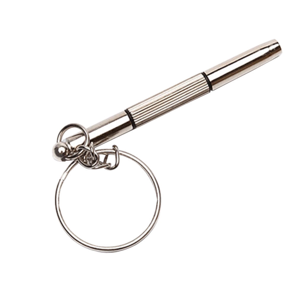 Hemoton 3in1 Miniature Precision Repair Screwdriver Keyring for