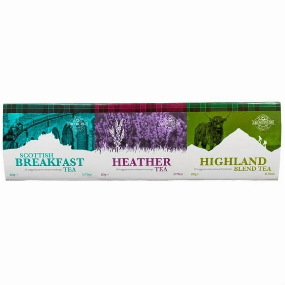 Edinburg Tea & Coffee Scottish Flavoured Tea Selection -Tea Bags - Made in Scotland