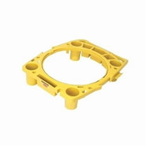Rubbermaid Commercial Products RCP 9W87 YEL Brute Rim Caddy For 44 Gl Containers Holds Btls Yel