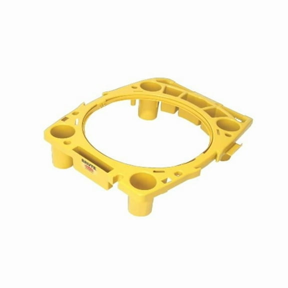 Rubbermaid Commercial Products RCP 9W87 YEL Brute Rim Caddy For 44 Gl Containers Holds Btls Yel