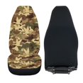 thumbnail image 6 of XYZCANDO Front Seats Protector 2pcs Car Seat Covers Car Front Seat Covers Protective Waterproof Sedan SUV, Camouflage with Duck Silhouette, 6 of 10