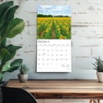 thumbnail image 5 of Sunflowers | 2026 12x24" (Hanging) Square Wall Calendar | Plastic-Free, 5 of 9