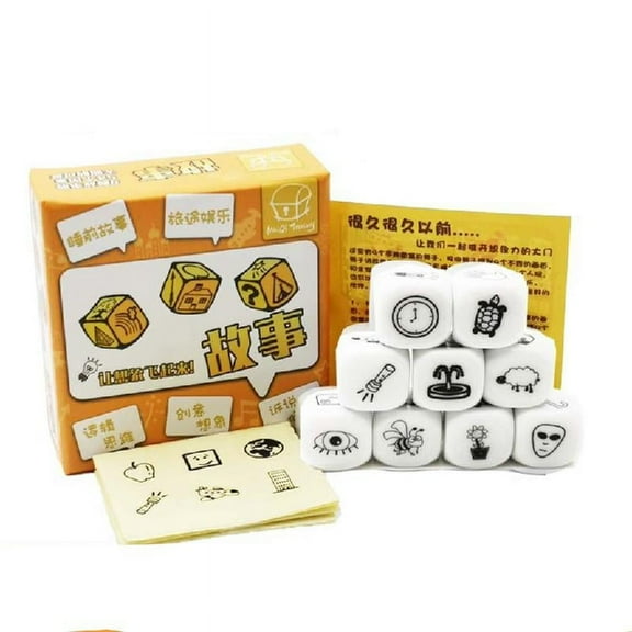 Puzzle Game Dices Happy Trip Cubes Story Dices Cubes Set Happy Story Cubes Set
