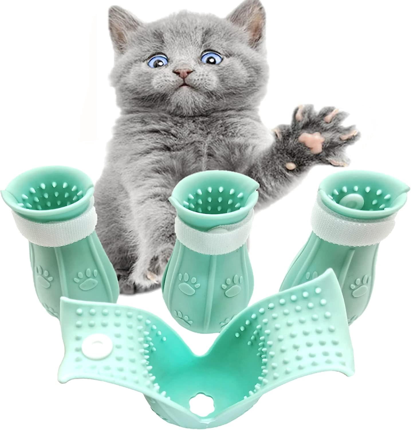 Cat Boots Silicone Cat Shoes Boots Anti 
