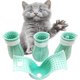 thumbnail image 1 of Botas para gatos solo para gatos, cubiertas antiara?azos para pies de gato, zapatos antideslizantes ajustables con pinchos (rosa) (a-1b) ZefeiWu 8390605342714, 1 of 1