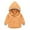 Orange, variant on Vividxx Girl Winter Coats Toddler Boys Girls Winter Coat With Pocket Hooded Jacket Zipper Windproof Party Outerwear Jackets Tops 2-3 Years