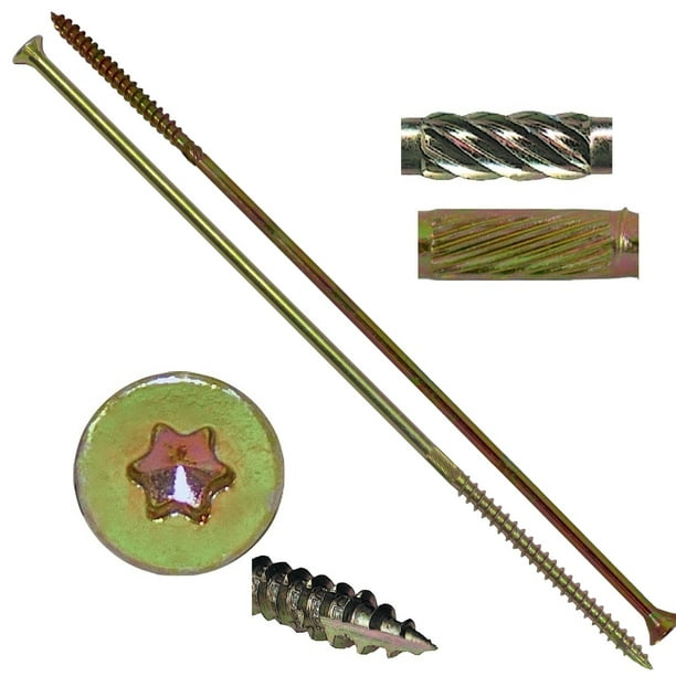 15x14" Gold Star Wood Screw Torx/Star Drive Head (Full Box) Multipurpose Torx/Star Drive Wood