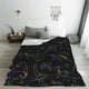 thumbnail image 5 of Balery Dinosaur Manta de Felpa Suave y Acogedora – Cobija de Franela Aterciopelada para Cama, Lavable y Cálida para Sofá, Mascotas, Transpirable-60"x50", 5 of 7