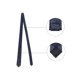thumbnail image 2 of CONJUNTO DE CORBATA DE PUNTOS PARA EL DÍA DEL PADRE HOMBRE INSPIRADOR Corbata delgada, moño preatado y pañuelo de bolsillo Talla única Azul marino con blanco y rojo, 2 of 7