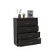 thumbnail image 1 of Mueble Organizador Cómoda Santino 4 Cajones Wengue, 1 of 6