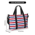 thumbnail image 2 of Travel Duffle Bag Stars And Stripes Travel Tote Bags Carry on Luggage Waterproof Weekender Bags with Top Handle Adjustable Shoulde Strap for Travel Gym, 2 of 5