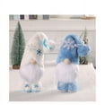 thumbnail image 3 of XYAIYT Gnome Faceless Standing Snowflake Ornament Christmas Decorations Christmas Ornaments for Home Table Window Display Mantel Centerpiece Create Festive Cheer Holiday Warmth White, 3 of 4