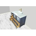 thumbnail image 5 of Vanity Art 48" Single Sink Bathroom Vanity Set with Engineered Marble Top and Free Mirror, 5 of 5
