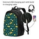 thumbnail image 2 of Disketp Camping Mochila de Viaje Estampada para Laptop con Puerto de Carga USB, Mochila Impermeable para Computadora – Regalo para Hombres y Mujeres, 2 of 7