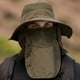 thumbnail image 1 of Sombreros de pesca Hombres perfecl Protección solar Cuello Solapa facial Protector solar Cómodo Verde oscuro, 1 of 8