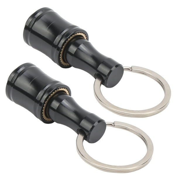 Adaptador De Puntas De Destornillador, Soporte De Puntas De Destornillador Fácil De Usar Compacto Y Portátil Con Un Diseño De Llavero Para Taladro Para El Hogar Para Cabeza De OTVIAP Aluminum Alloy Drill Bit Holder