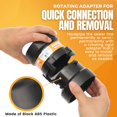 thumbnail image 3 of 2 x (Combo Pack) RV Sewer Hose Fitting Adapter to PVC, RV Sewer Connection & RV Sewer Termination Adapter - 3" Hub x Bayonet Hooks (2), 3 of 8