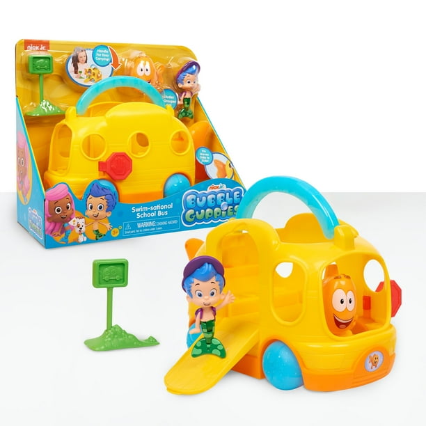 Bubble Guppies Swimsational School Bus, Vehicles, Ages 3 Up, by Just