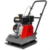 XtremepowerUS 6HP Plate Compactor Gas Powered Vibration Compaction Force Equipment w/ Handle