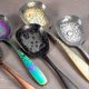 thumbnail image 4 of 2 Pcs Stainless Steel Square Flat Spoons Rainbow Serving Spoons Mini Coffee Dinner Cutlery (rose Gold), 4 of 5