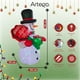 thumbnail image 2 of Inflable de Navidad Artego Mono de Nieve y Letrero Santa Stop Here Multiled 1.85m, 2 of 9