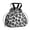 Black Leopard Pattern, variant on Brown and Black Of Leopard Print Drawstring Lunch Bag Women - Drawstring Lunch Bag Insulated for Work Office - Stain-Resistant Large Lunchbags for Women with Multi-Pockets