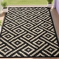 thumbnail image 3 of Outdoor Plastic Waterproof Rug 9'x 12' for Patio, Porch, Deck, Backyard, Balcony, Reversible, 3 of 7