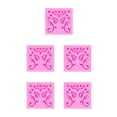 thumbnail image 2 of Molde de silicona Yuarrent para Chocolate Gelatina Mousse Rosa, 2 of 6