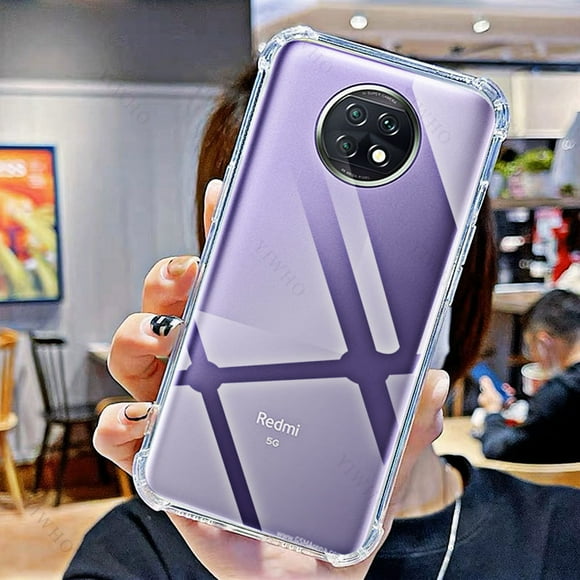 Soft Silicone Shockproof Clear Case for Xiaomi Redmi Note 9T Transparent HD Covers Shell for Redmi Note9T 6.53" M2007J22G Safety Clear For Redmi Note 9T