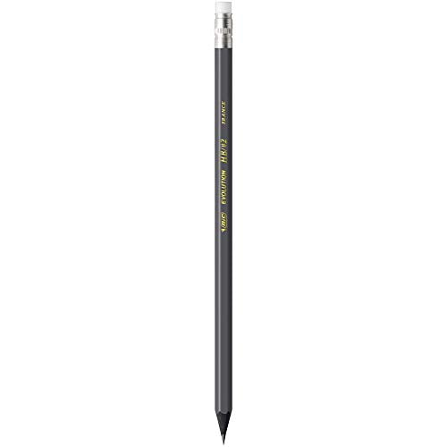 Gray Barrel 2 Lead BIC Evolution Cased Pencil New 18-Count 