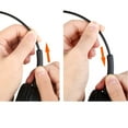 thumbnail image 3 of tredstone USB Wired Headphone with Mic for School Office Call Center Business Grey, 3 of 9