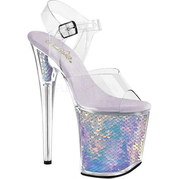 Women's Pleaser Flamingo 808MC Ankle Strap Sandal