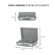 Crosley Cruiser Plus Vinyl Record Player with Speakers and Wireless Bluetooth - Audio Turntables