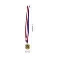 thumbnail image 3 of 6 Pcs Médailles de Compétition Médailles de Match Sportif Médailles en Alliage de Zinc, 3 of 9