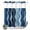 blue, variant on No Hook Shower Curtain for Bathroom, Abstract Blue Moire Waterproof Hotel Shower Curtains, Gradient Coastal Ocean Geometric Waves Single Layer & Mesh Top Washable Fabric Bath Curtain 72''x78''