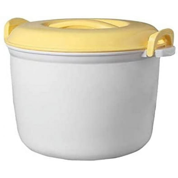 Portable Microwave Oven Rice Cooker Multifunctional Steamer 2800Ml Insulation Lunch Box Steaming Utensils for Microwave