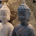 thumbnail image 2 of Velluz Dhyana Buddha Cement Figurine, 2 of 3