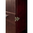 thumbnail image 6 of Contemporary Home Living 3.5' Hickory Brown Industrial Oxford Bar Cabinet, 6 of 9