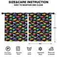 thumbnail image 2 of Kid Curtains,Cute Dinosaur Cartoon Pattern Kid Insulated Curtains Set Of 2,Bedroom Essentials,Toddler Room Decor 52"x63", 2 of 5
