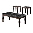 thumbnail image 1 of Bowery Hill Ensemble de Tables Basses Traditionnelles en Bois 3 Pcs en Espresso, 1 of 6