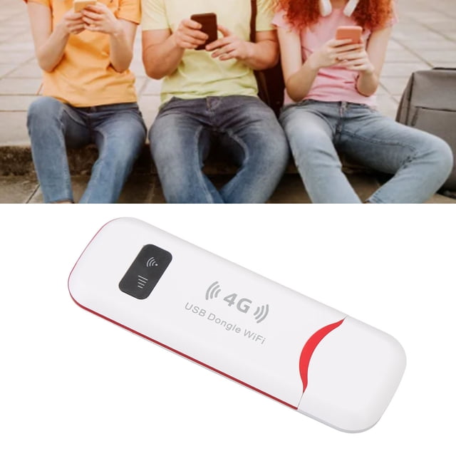 Módem USB LTE 4G, Enrutador USB 4G Hasta 10 Usuarios Transmisión Inalámbrica De 150 Mbps Con Ranura Para Tarjeta SIM Para Asia