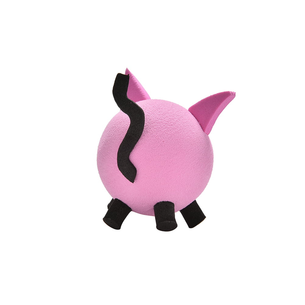 Cute Pig Eva Decorative Car Antenna Topper Balls Pink UULK