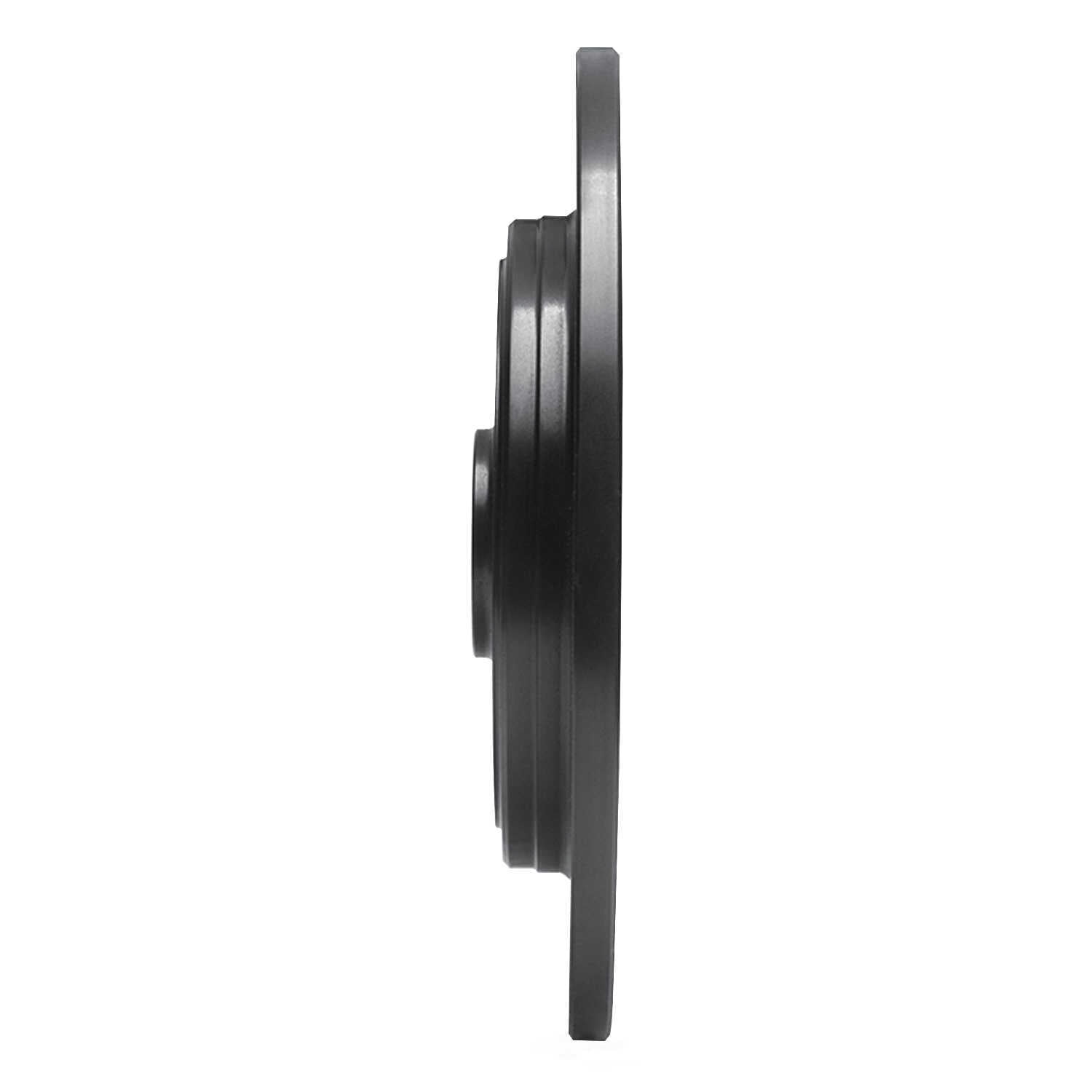Dynamic Friction Company 633-58000R DFC Brake Rotor - Drilled And Slotted - Black