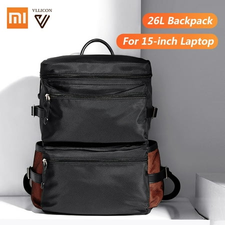 Xiaomi Mijia VLLICON Backpack 26L Big Capacity Classic Business Bag Students Laptop Bag Men Women Bags for 15-inch