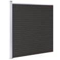 thumbnail image 2 of vidaXL Fence Panel WPC 175x186 cm Black, 2 of 5
