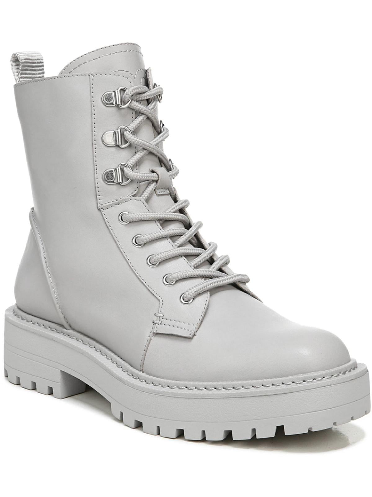 suede lace up combat boots