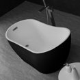 thumbnail image 6 of WOODBRIDGE 54" Freestanding Bathtub Contemporary Soaking Tub BTA1807, 6 of 6