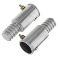 thumbnail image 3 of Shisuyan Indoor Use Threaded Tip Metal Threaded Handle Tips Silver 1Set 6.5In, 3 of 8